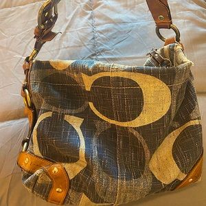 Coach Denim purse